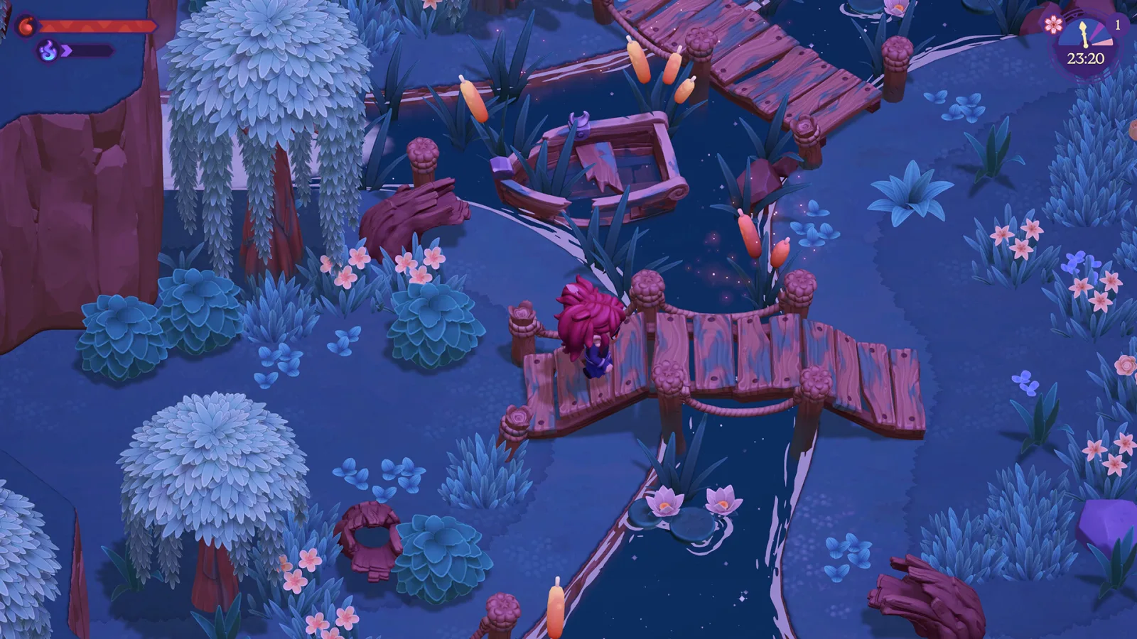 Screenshot gameplay Moonlight Peaks - gambar 4