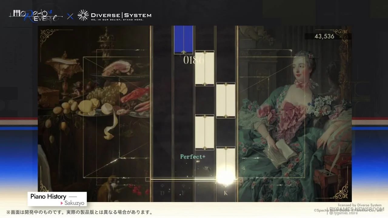 『Morpho Reverie』Sakuzyo「Piano History」プレイ映像場面カット - gambar 2