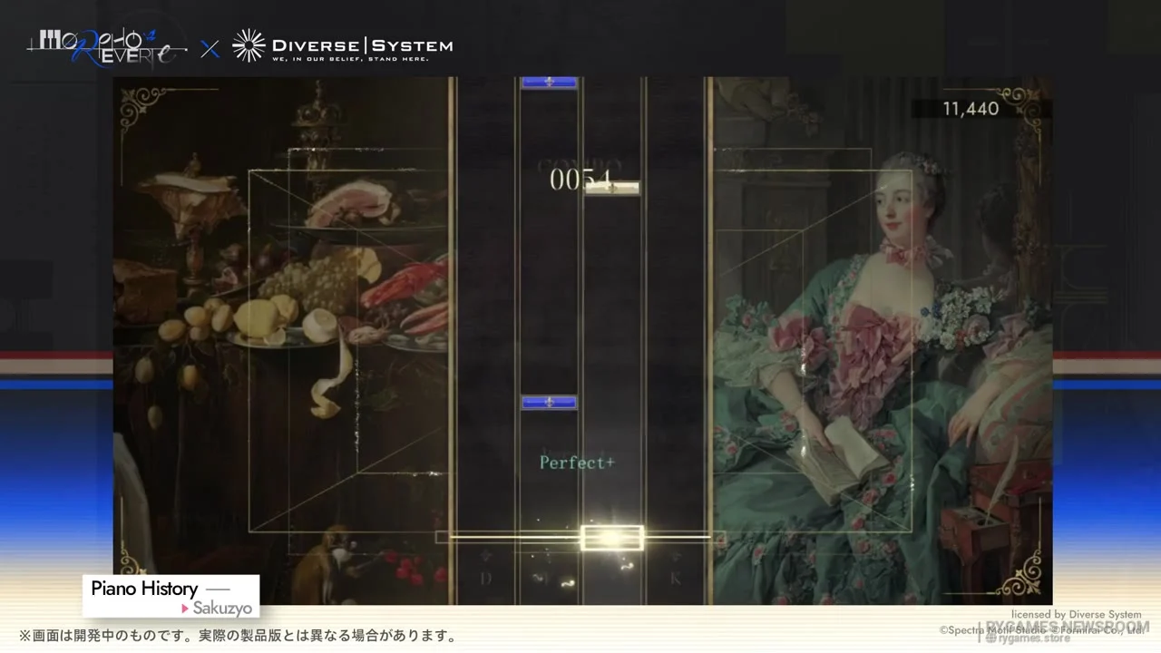 『Morpho Reverie』Sakuzyo「Piano History」プレイ映像場面カット - gambar 11
