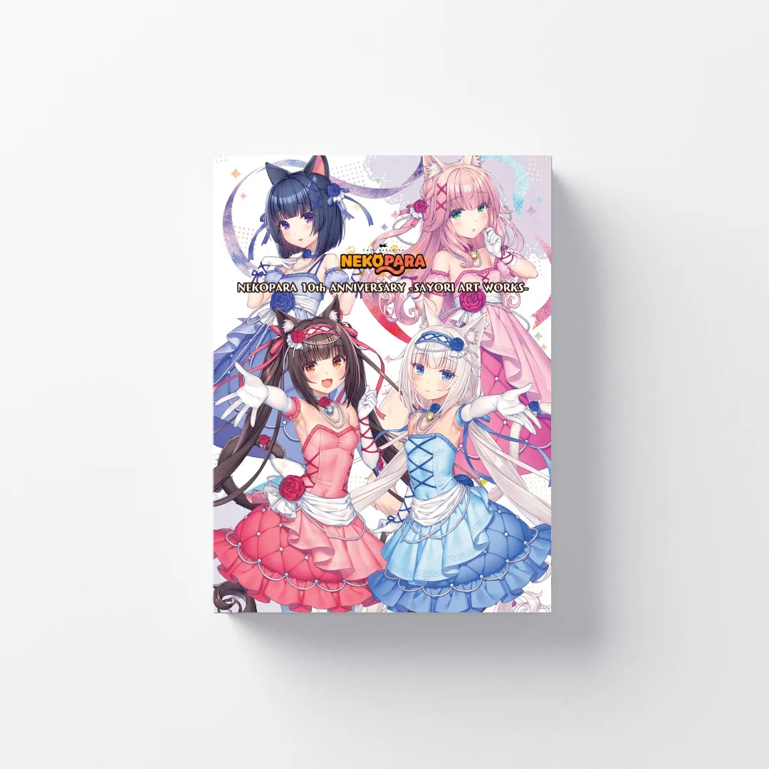 Cover NEKOPARA 10th Anniversary -Sayori Art Works- yang menampilkan ilustrasi resmi dari Sayori