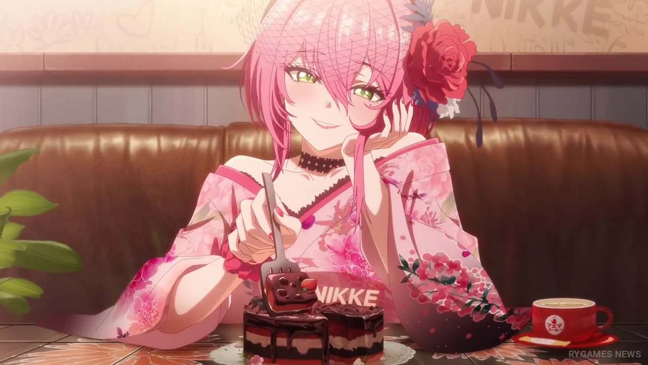 Stills from the NIKKE in Kyoto Part 2 Special Animation PV - gambar 6