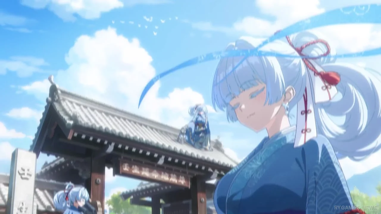Stills from the NIKKE in Kyoto Part 2 Special Animation PV - gambar 8