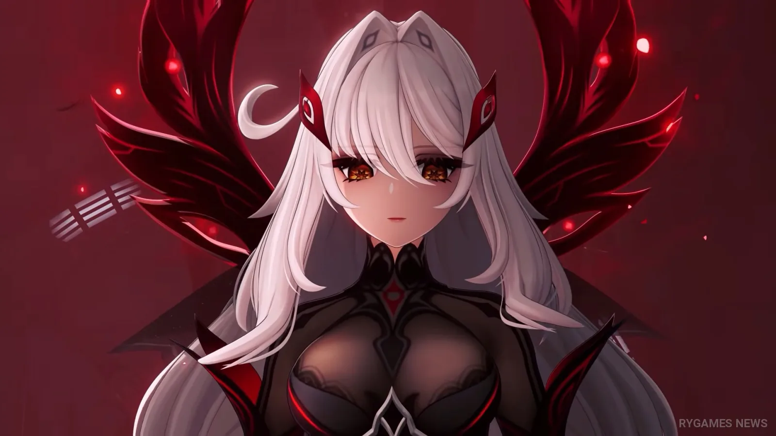 Ronova sang Ruler of Death muncul dengan kekuatan merah dalam trailer Genshin Impact Versi 7.0 - gambar 12