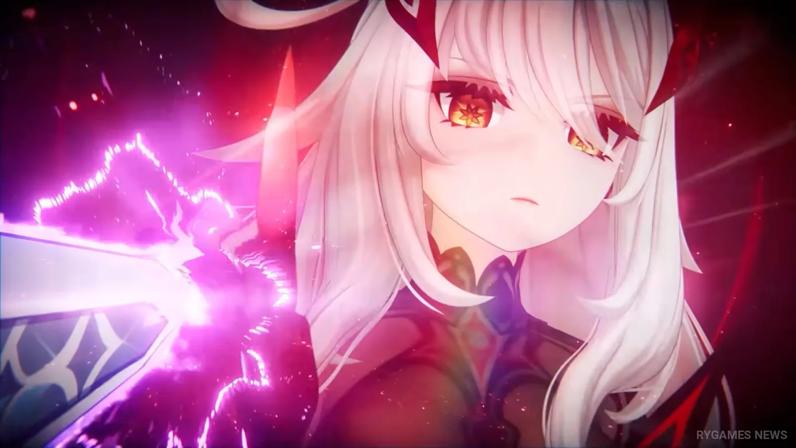 Ronova sang Ruler of Death muncul dengan kekuatan merah dalam trailer Genshin Impact Versi 7.0 - gambar 17