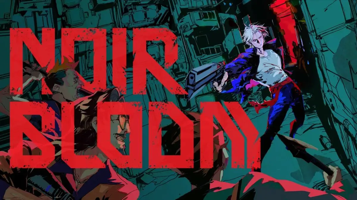 NOIR BLOOM Diumumkan untuk PC, Game 2D Gun-Fu Neo-Noir Ini Rilis 2027 - RYGAMES