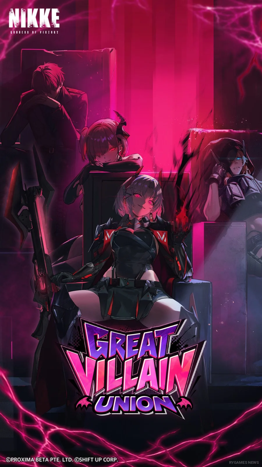 GREAT VILLAIN UNION Key Art