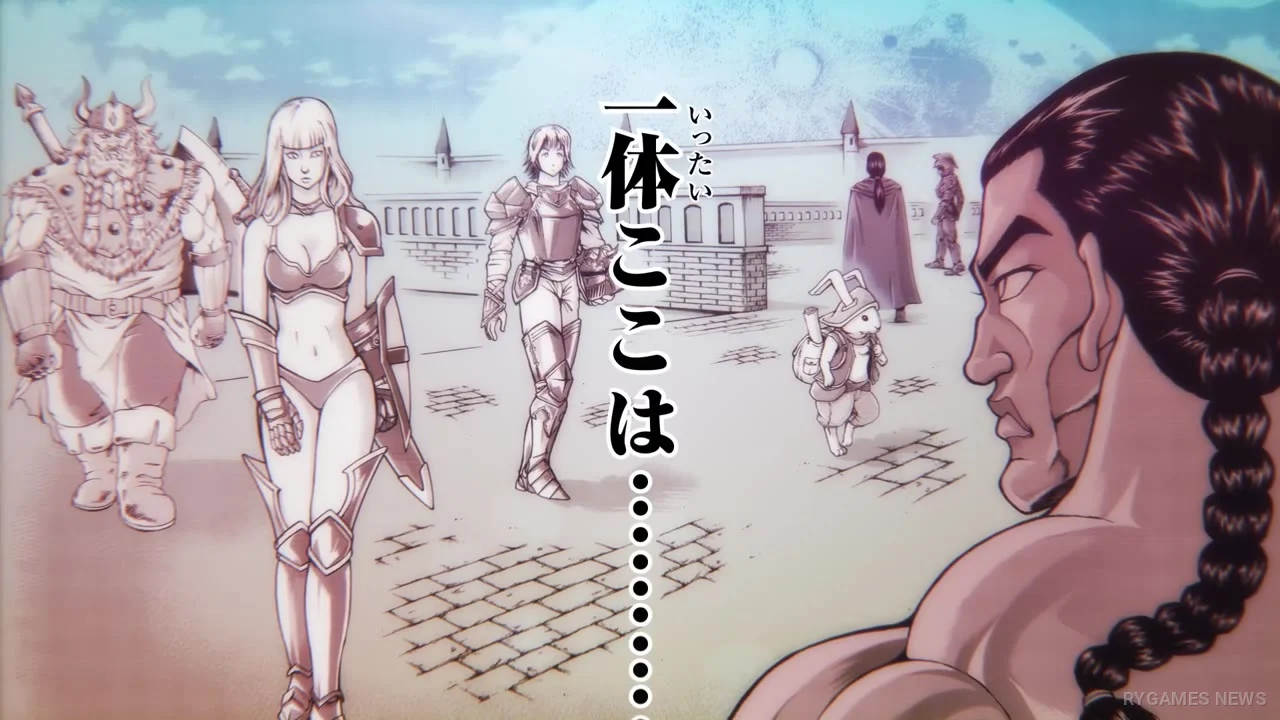 Stills from the Baki Gaiden: Retsu Kaioh anime adaptation teaser - gambar 3