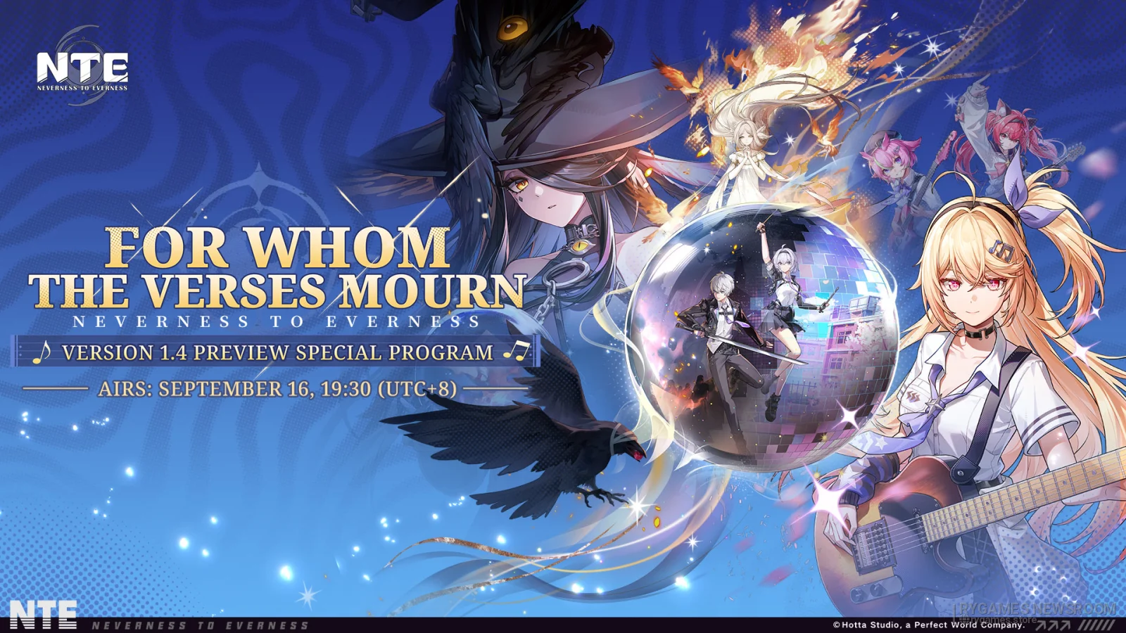 Neverness to Everness Version 1.4 “For Whom the Verses Mourn” Key Visual
