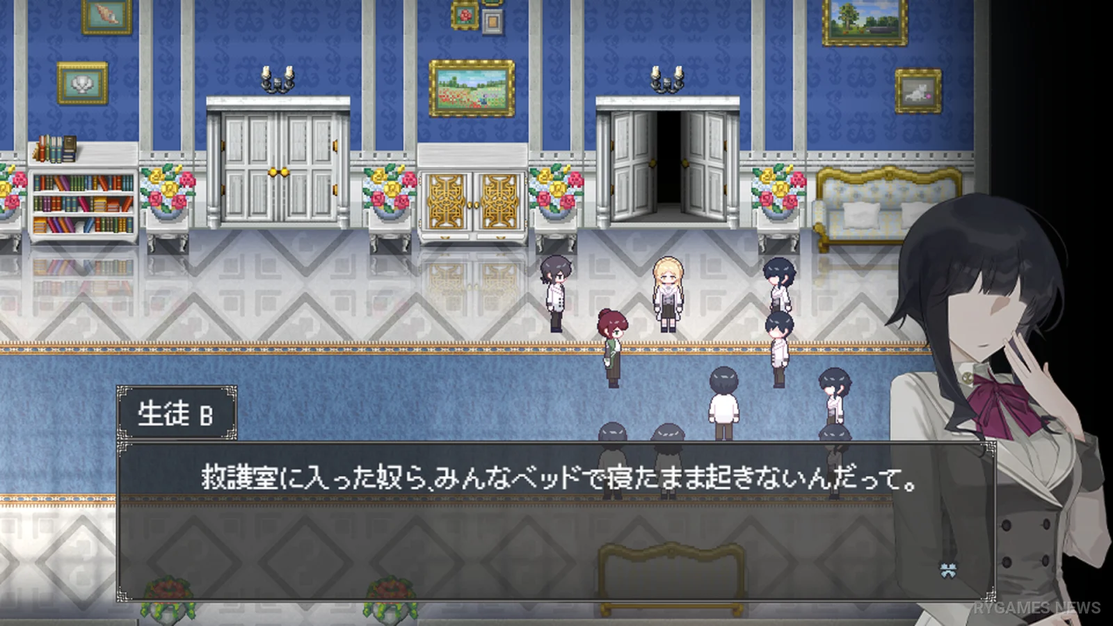 Cuplikan gameplay dan dunia St. Dorothia Academy di Oblivion Maiden - gambar 5