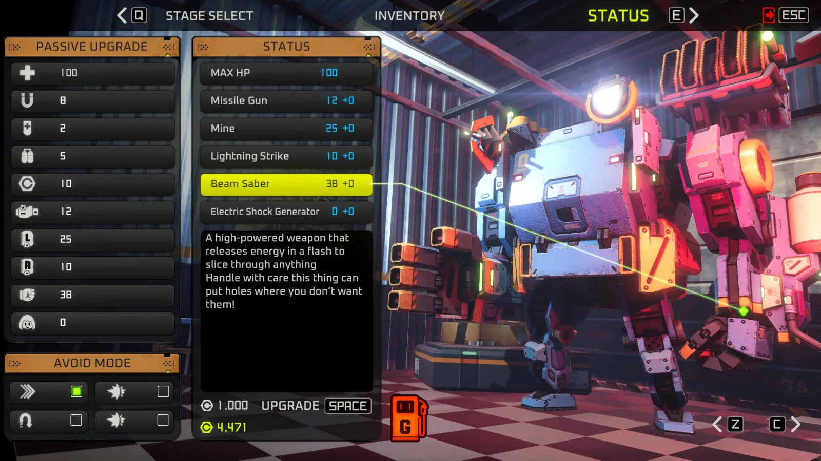 Deretan screenshot Oh! Robot: Legendary Mechanic yang memperlihatkan Judy, ZEROBOT, aksi top-down shooter, robot musuh, dan nuansa mecha klasik - gambar 5