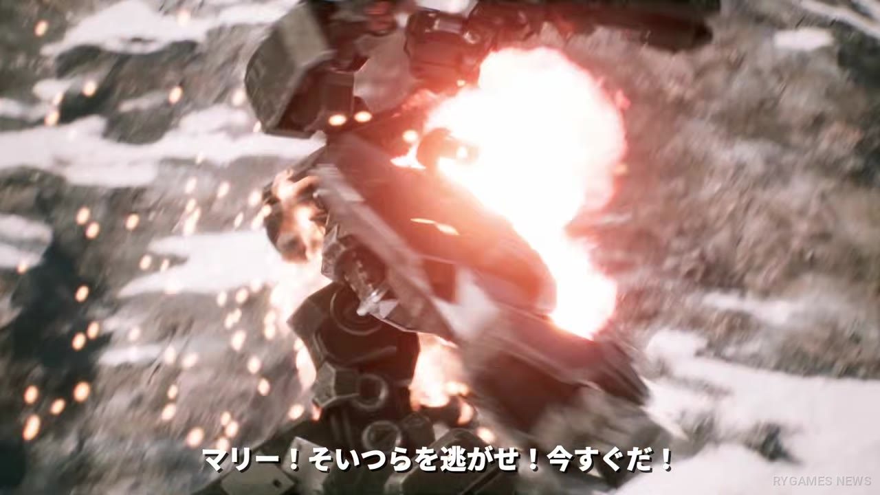 Cuplikan trailer dan screenshot Steam Omega Phenex menampilkan Icarus melesat di atas laut, terbang di langit, menghujani musuh dengan misil, dan bertarung melawan rival mecha - gambar 8