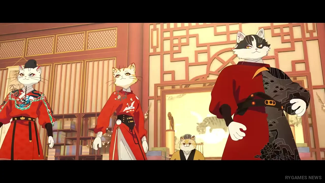 TVアニメ『紫禁・御猫房〜紫禁城猫警備室〜』ティザーPV場面カット - gambar 13
