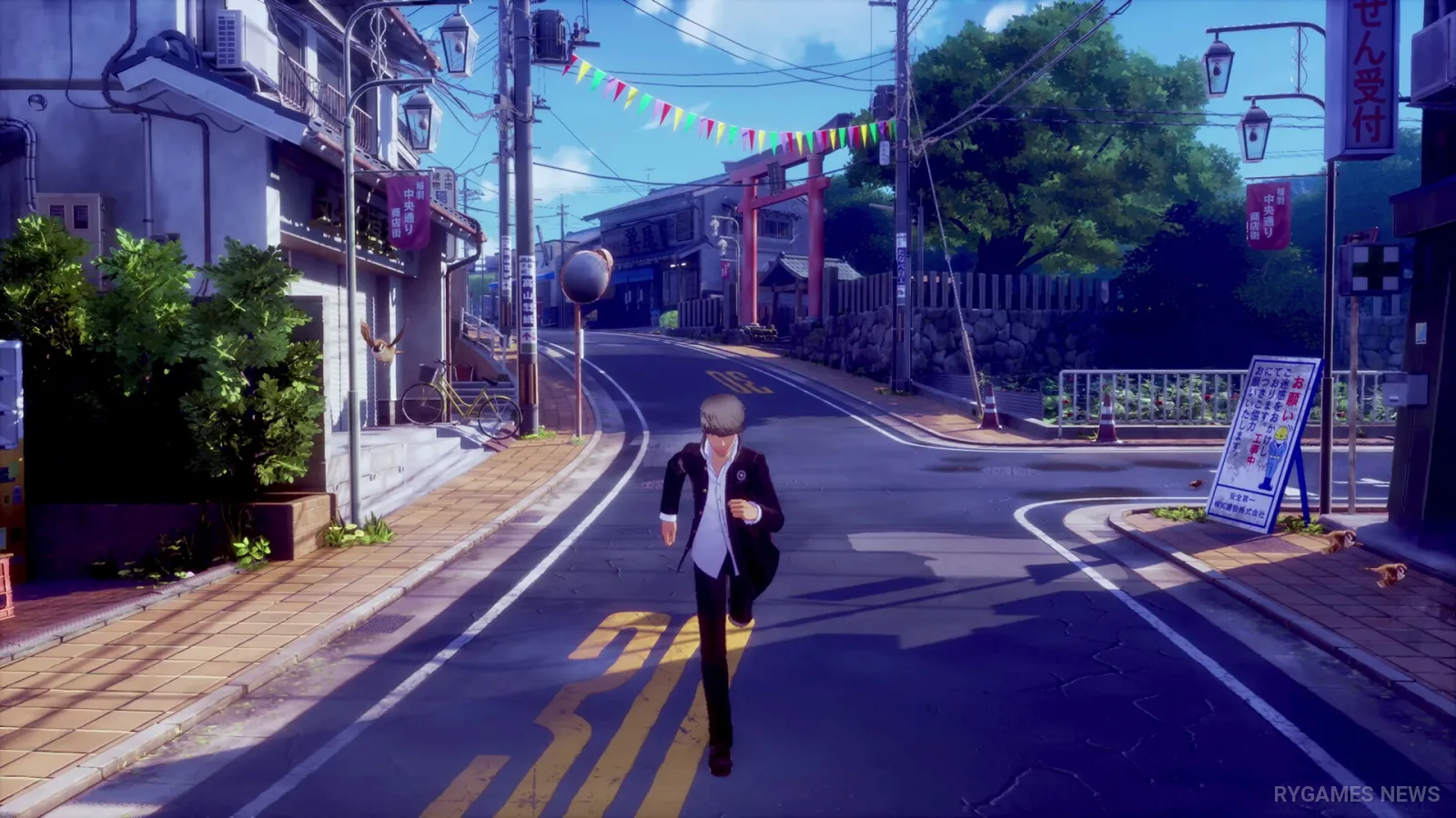 Screenshot gameplay Persona 4 Revival - gambar 1