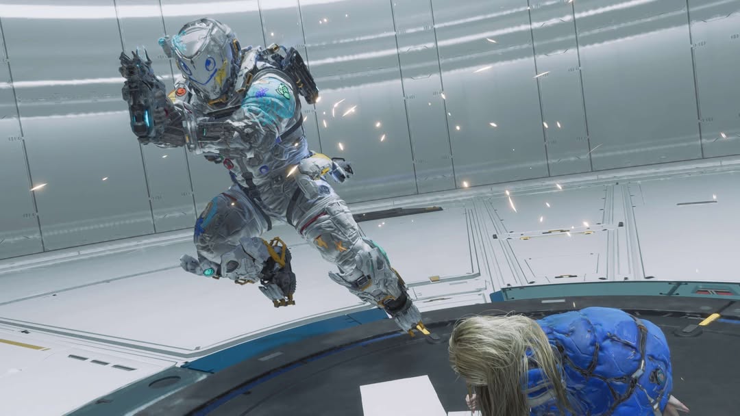 Visual karakter Diana dan Hugh dalam situasi pertempuran dan puzzle