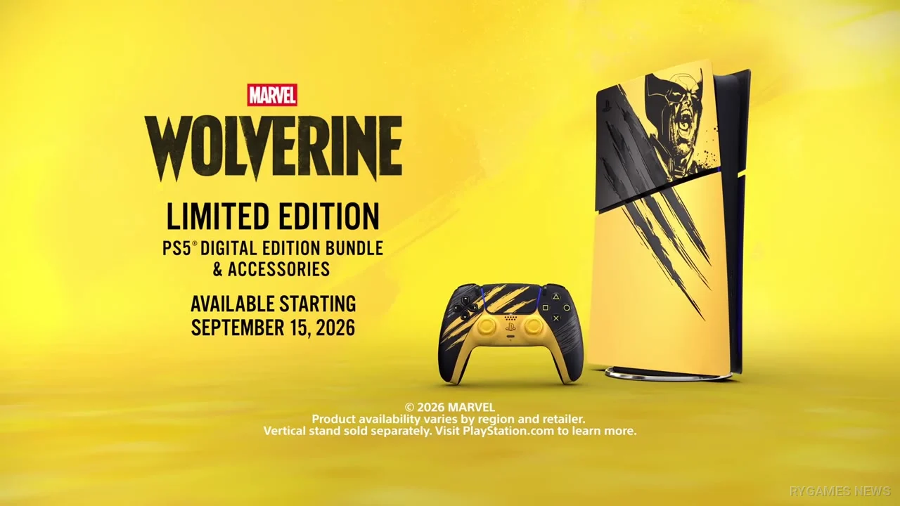 「Marvel’s Wolverine」バトルイエロー リミテッドエディション キービジュアル