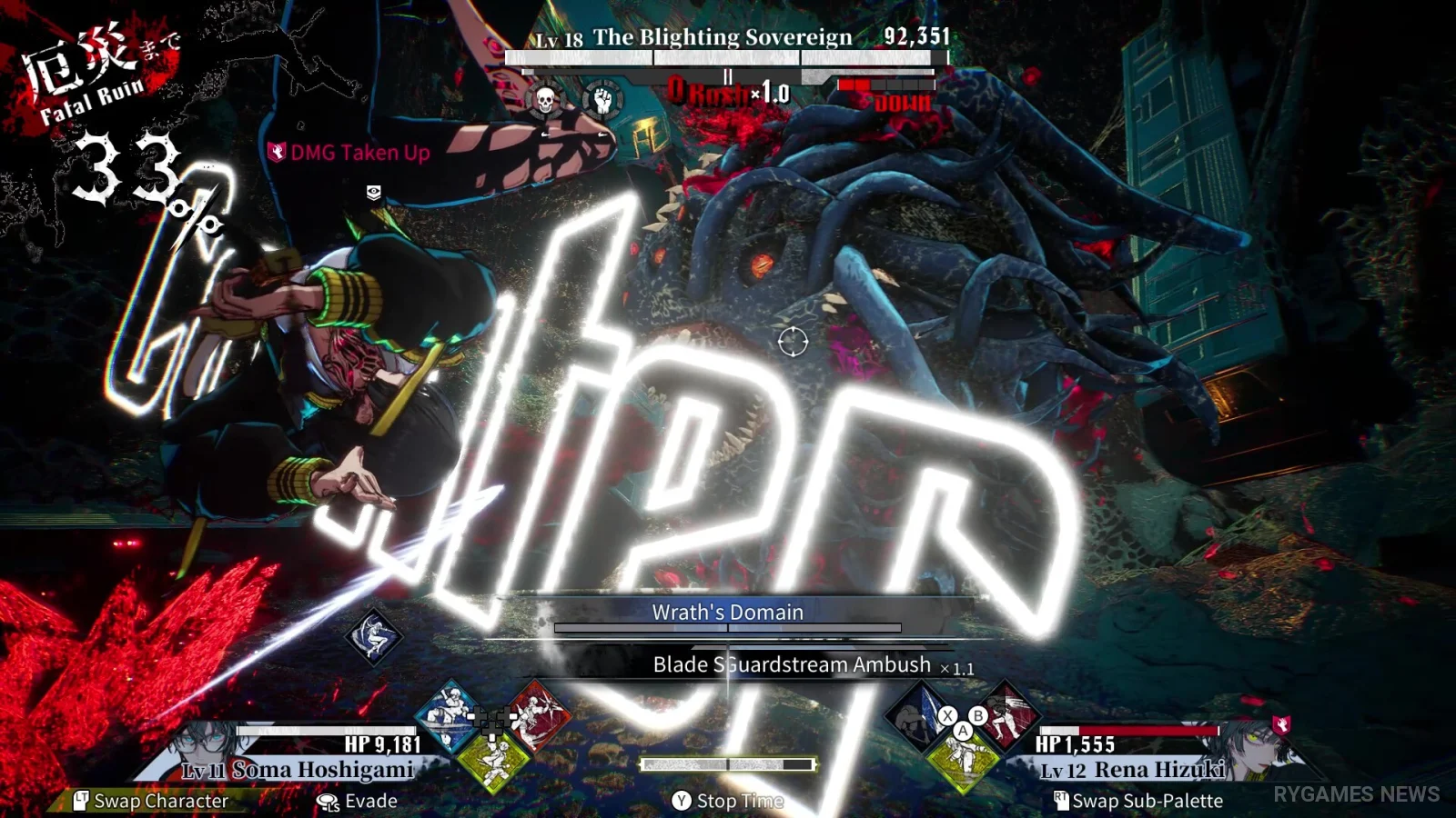 Cuplikan gameplay Qliphah in Providence's Shadow - gambar 2