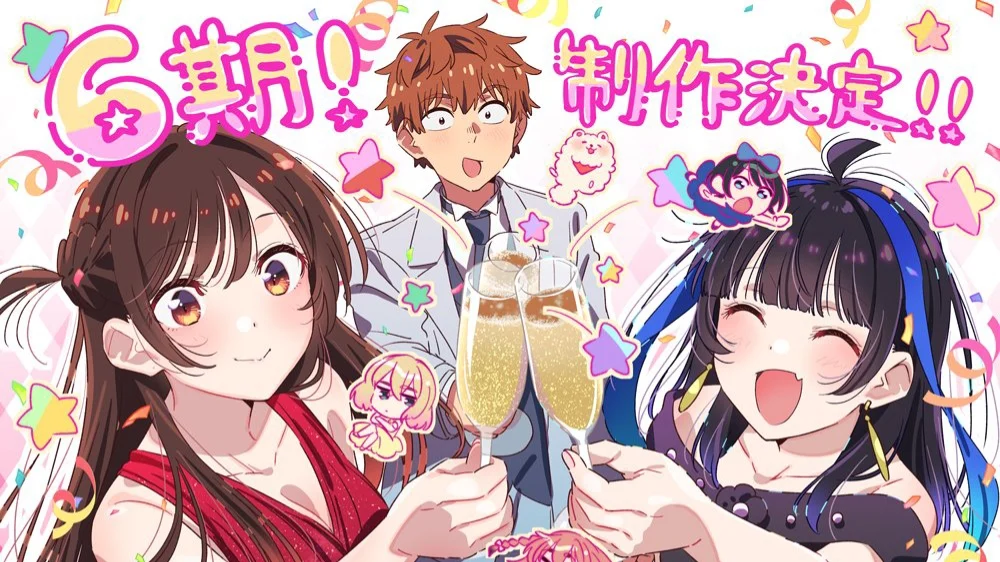 Rent-A-Girlfriend Season 6 Diumumkan, Anime Romcom Ini Masuk Cohabitation Arc - RYGAMES