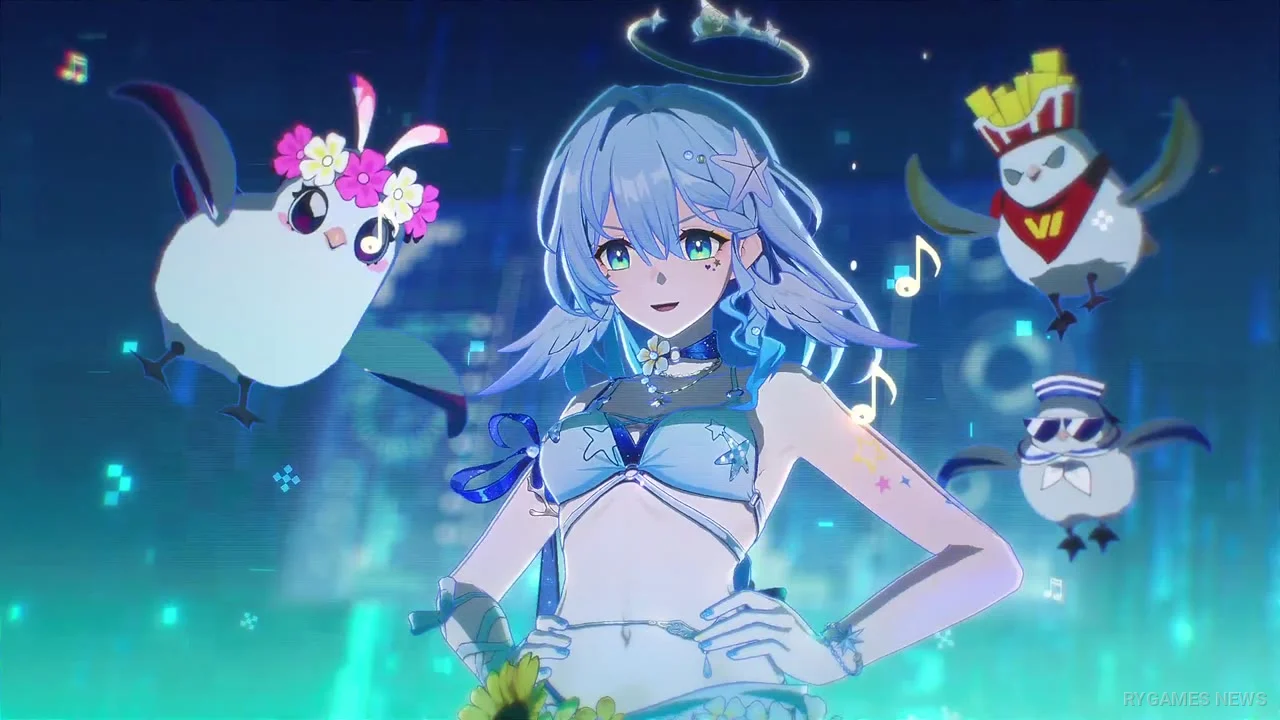 ロビン・夏空の歌 キャラクターPV「風を追いかけて」場面カット - gambar 3