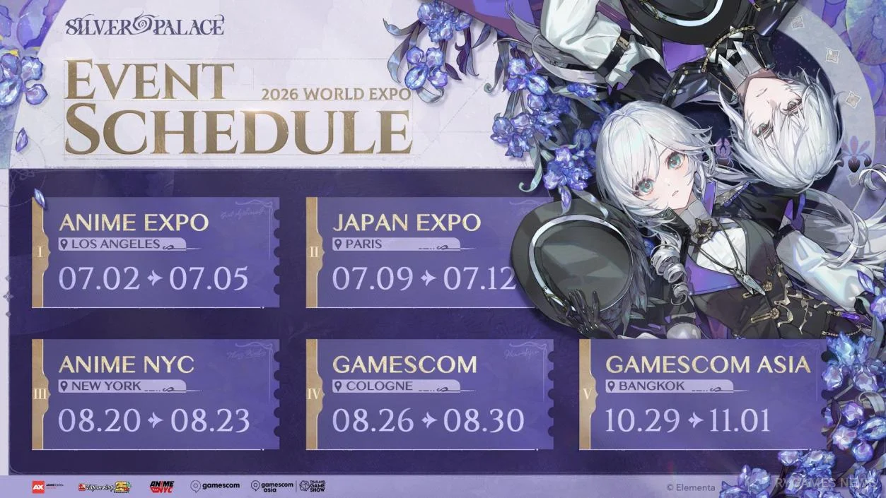 Event schedule Silver Palace 2026 World Expo
