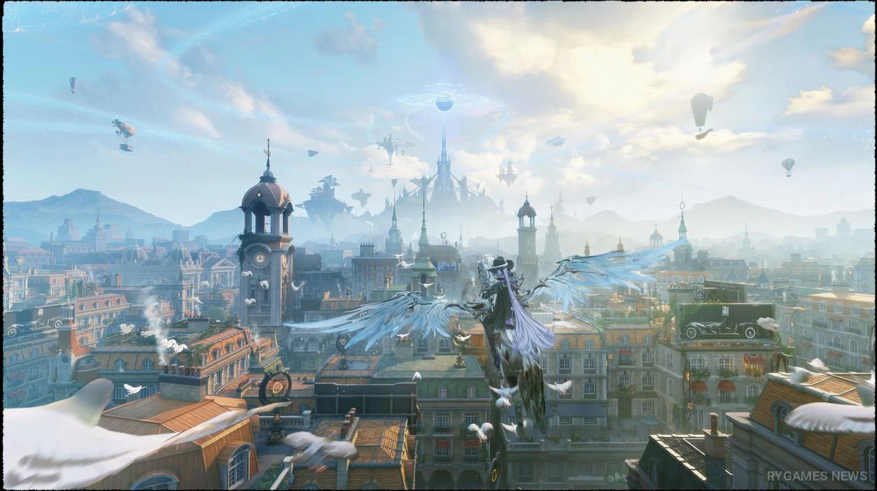 Pemandangan kota Sylvania dan dunia open-world Silver Palace - gambar 2