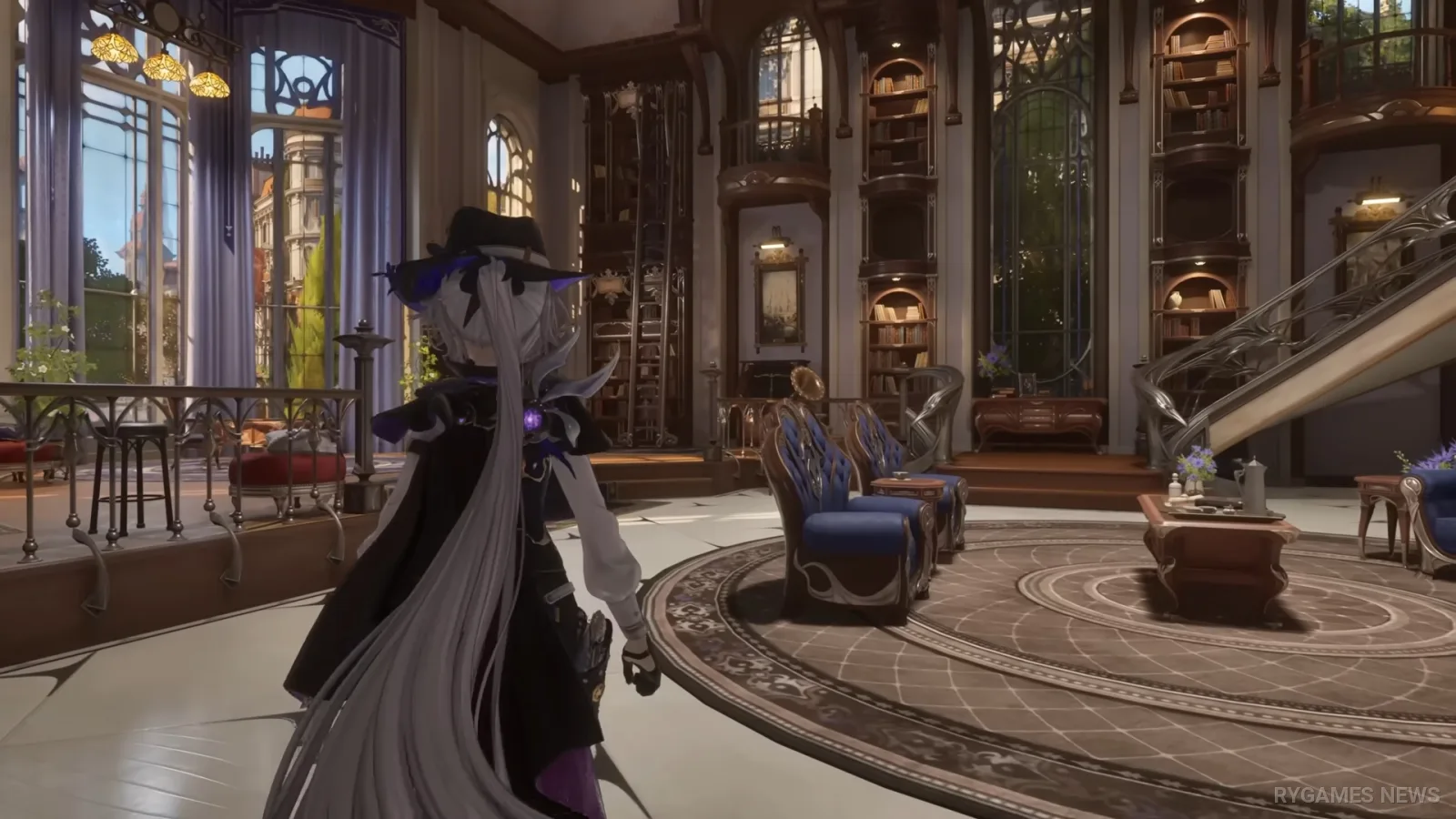 Cuplikan gameplay eksplorasi dan combat Silver Palace - gambar 7