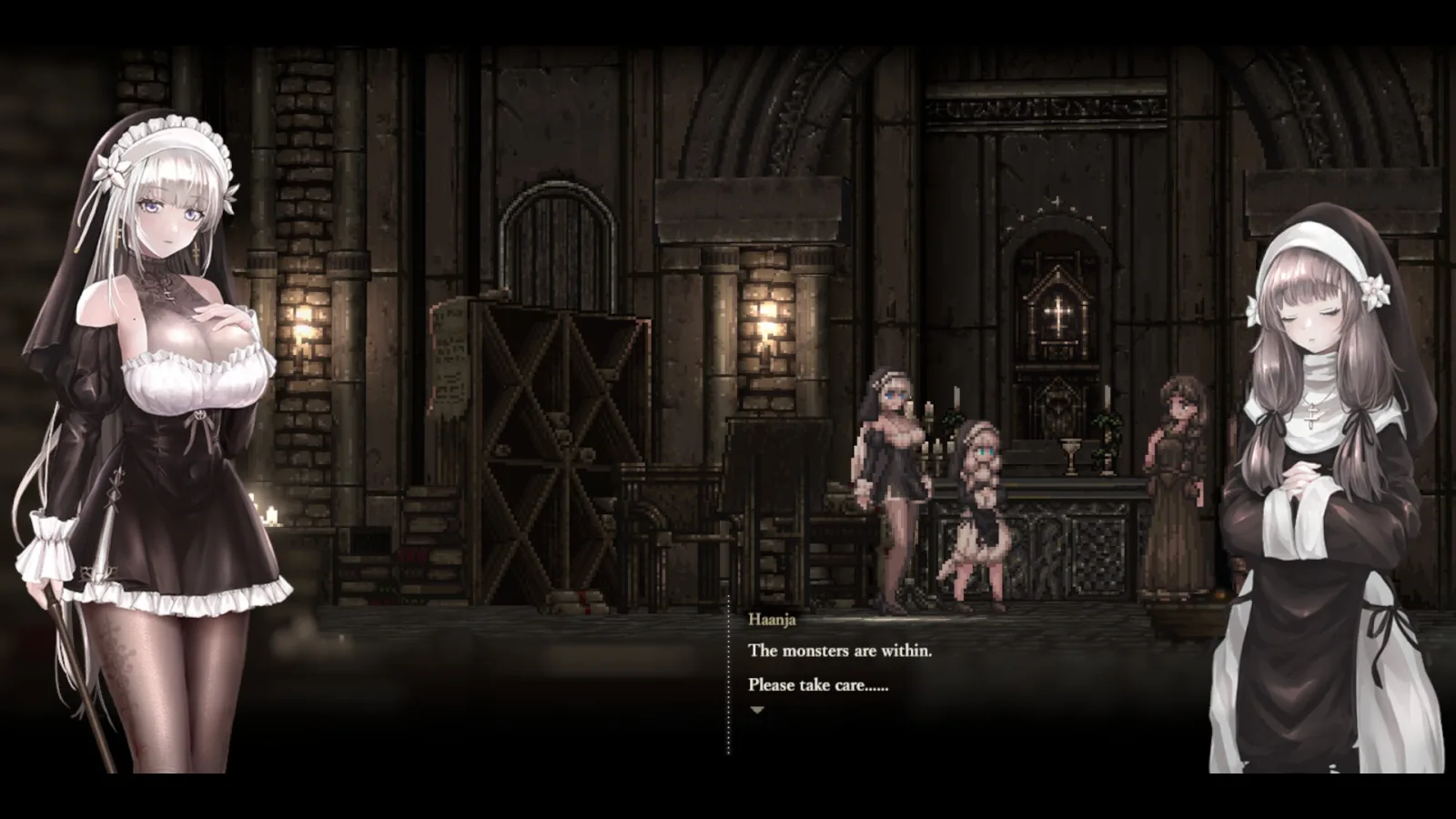 Deretan screenshot SiNiSistar 2 yang memperlihatkan dunia dark fantasy, aksi Lilia, dungeon, monster, boss, dan update Ver.1.3.0 - gambar 5