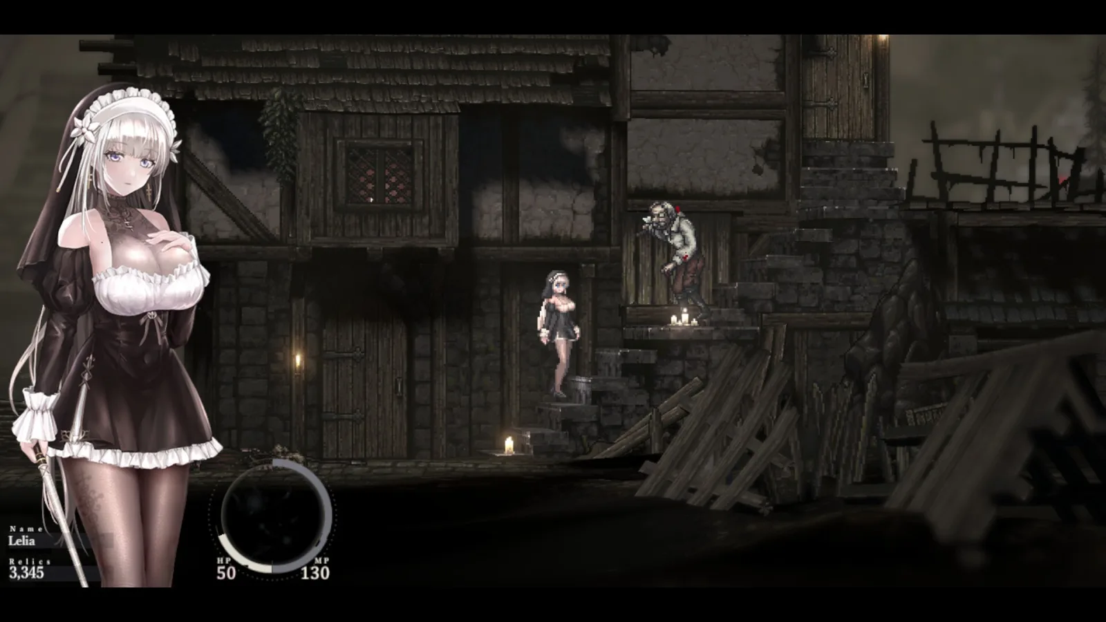 Deretan screenshot SiNiSistar 2 yang memperlihatkan dunia dark fantasy, aksi Lilia, dungeon, monster, boss, dan update Ver.1.3.0 - gambar 14