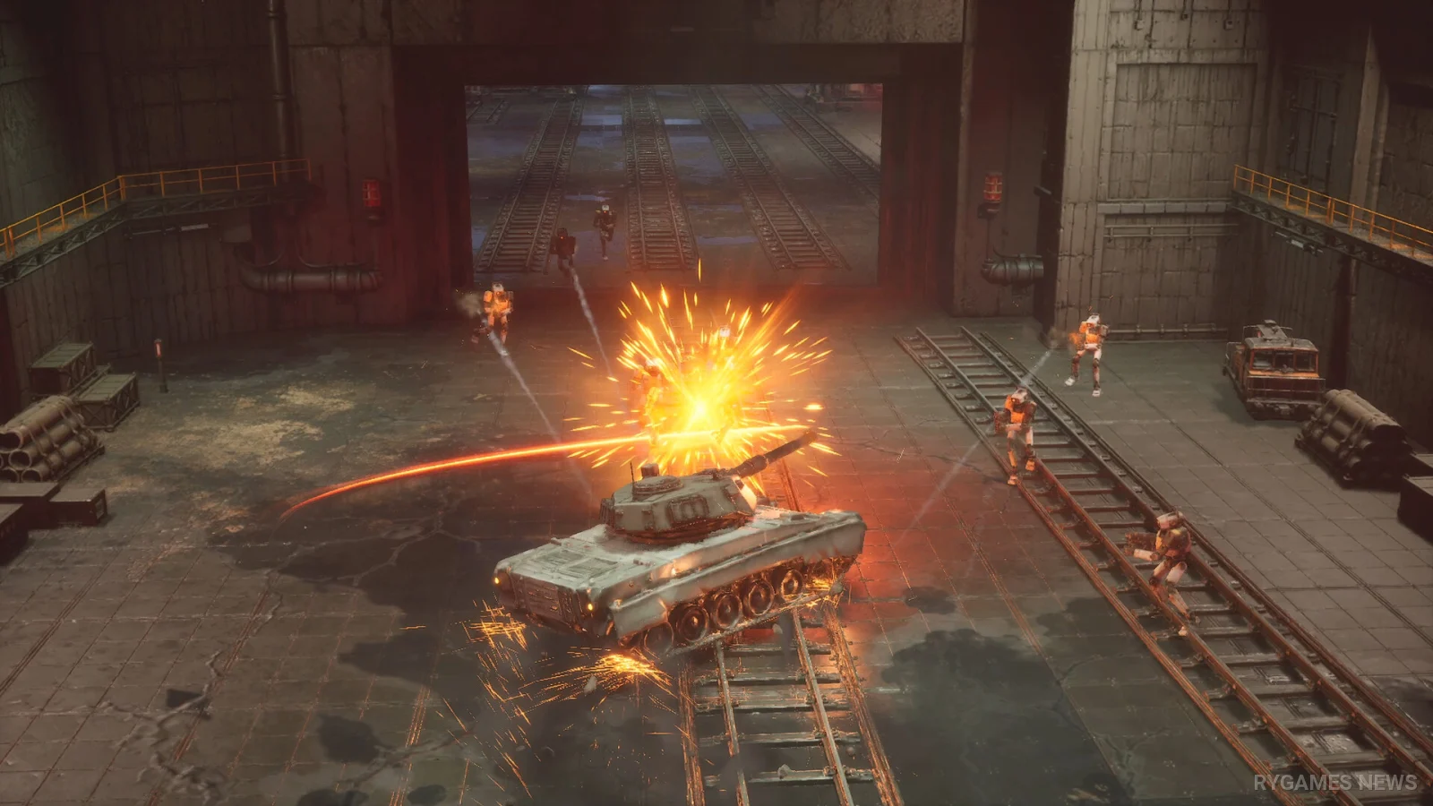 Steam掲載『SLAM TANK』ゲーム画面 - gambar 2