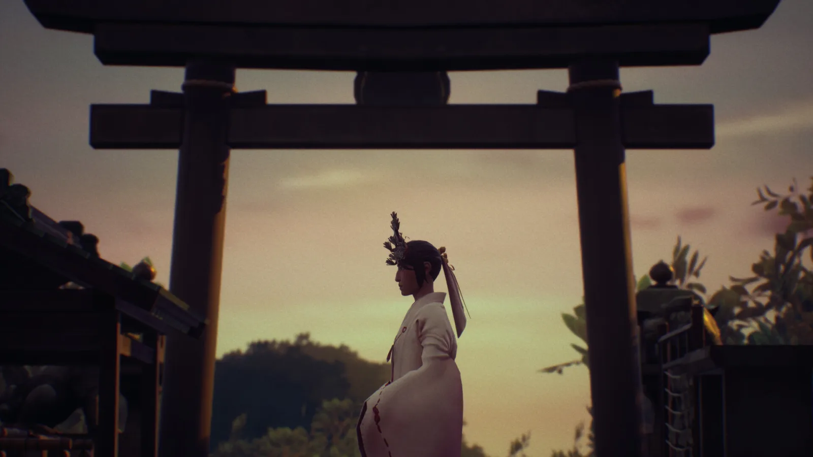 Deretan screenshot gameplay SOMBRAS: negative frames yang menampilkan eksplorasi first-person, kota Jepang awal 2000-an, kamera Shiomi, dark mirror world, bayangan misterius, puzzle lingkungan, dan momen fotografi horror - gambar 7