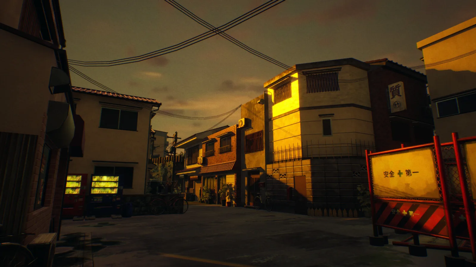 Deretan screenshot gameplay SOMBRAS: negative frames yang menampilkan eksplorasi first-person, kota Jepang awal 2000-an, kamera Shiomi, dark mirror world, bayangan misterius, puzzle lingkungan, dan momen fotografi horror - gambar 8