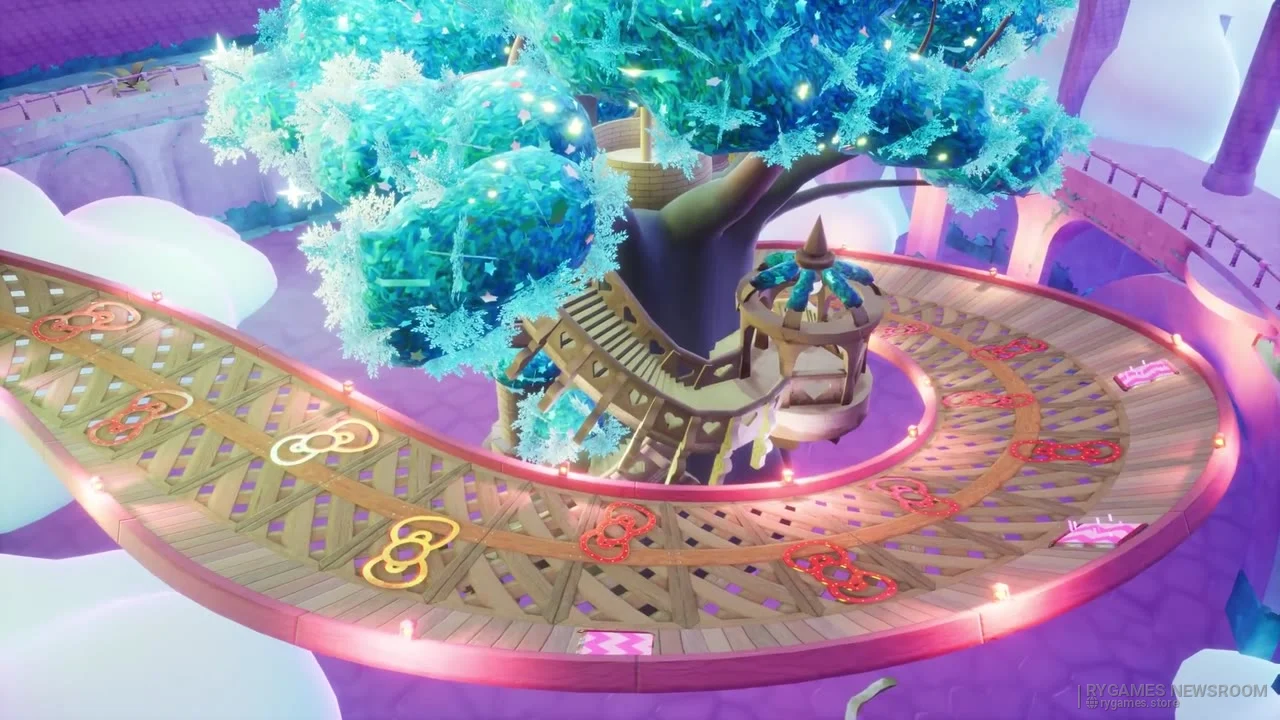 Cuplikan Virtual Sanrio Puroland Pack dari Sonic Racing: CrossWorlds Year Two Showcase - gambar 3