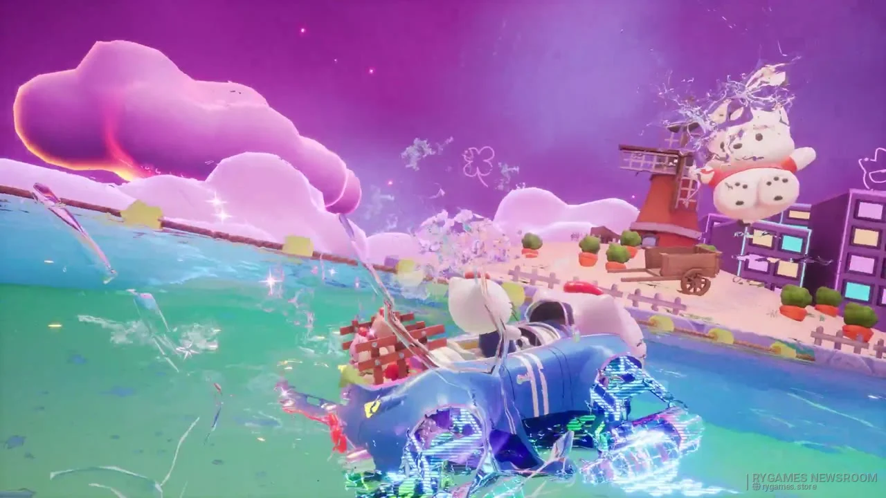 Cuplikan Virtual Sanrio Puroland Pack dari Sonic Racing: CrossWorlds Year Two Showcase - gambar 7