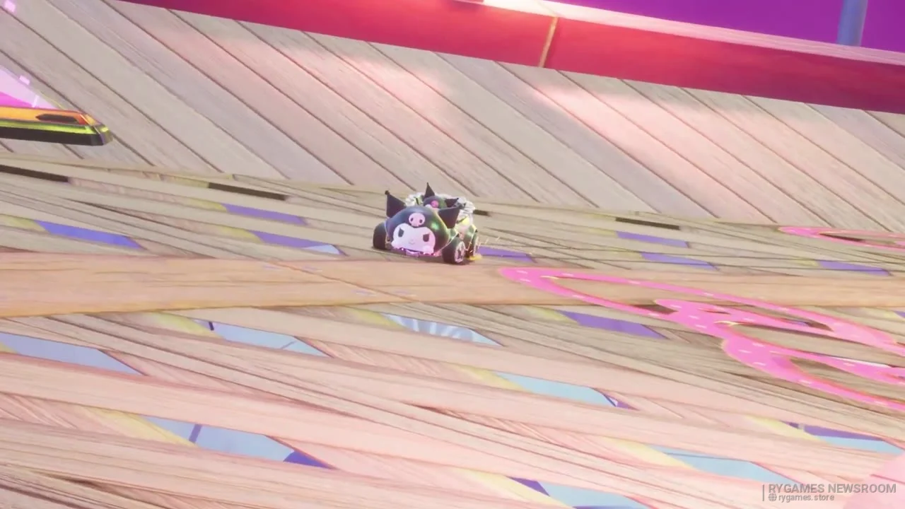 Cuplikan Virtual Sanrio Puroland Pack dari Sonic Racing: CrossWorlds Year Two Showcase - gambar 8