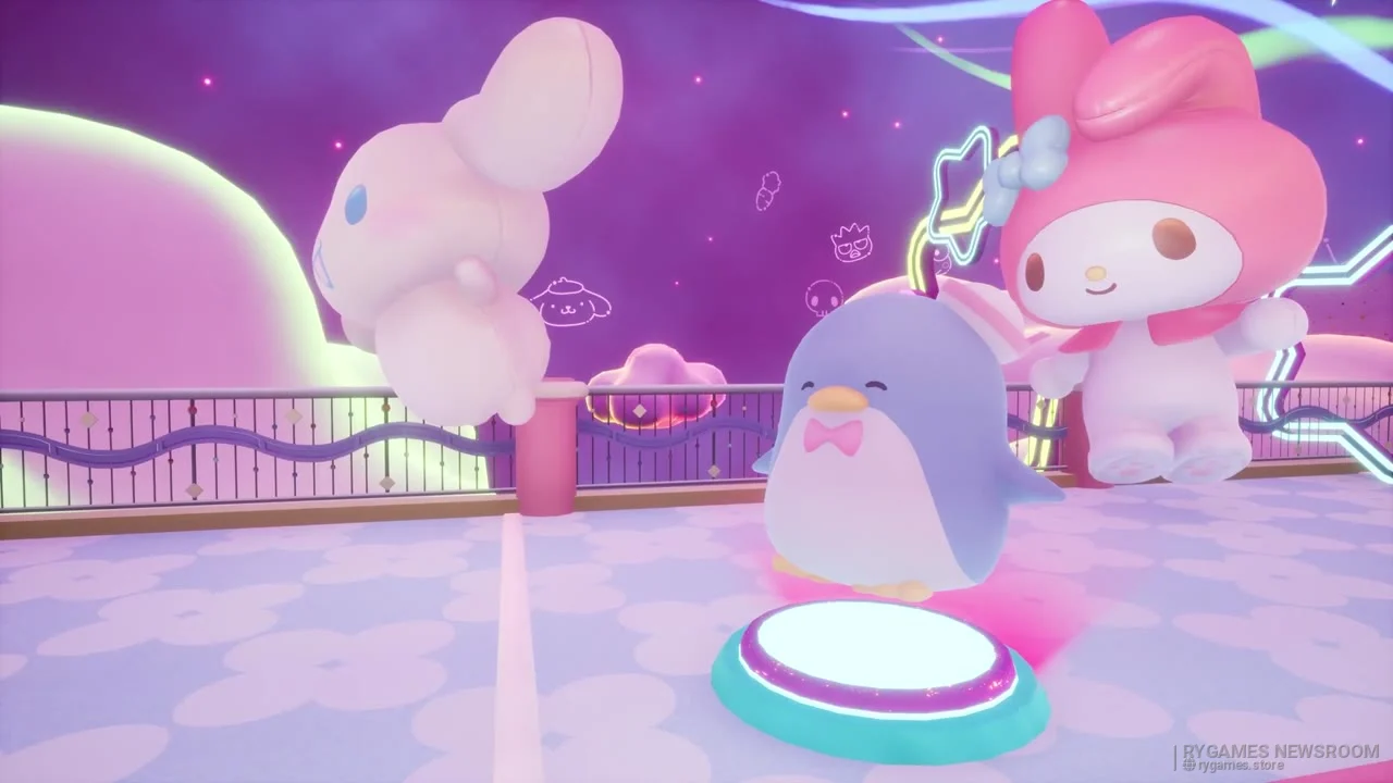 Cuplikan Virtual Sanrio Puroland Pack dari Sonic Racing: CrossWorlds Year Two Showcase - gambar 10