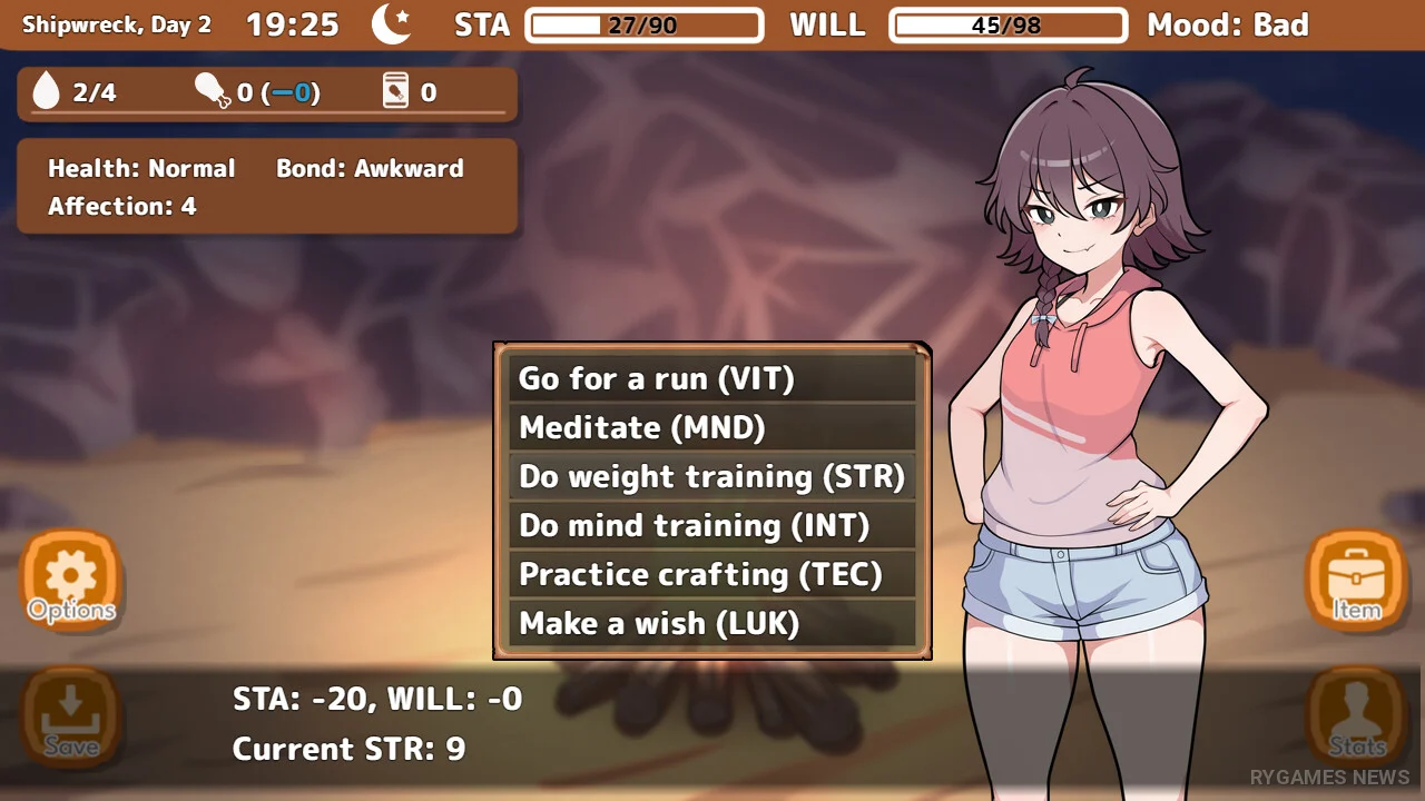 Steam版 Stranded with You ゲームプレイスクリーンショット - gambar 8