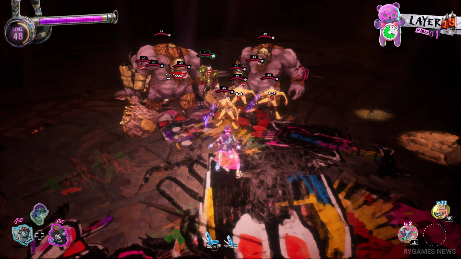 Cuplikan gameplay Stupid Never Dies - gambar 7