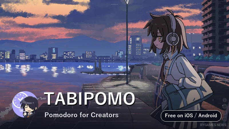 『TABIPOMO -クリエイターのためのポモドーロ-』プロモーションビジュアル