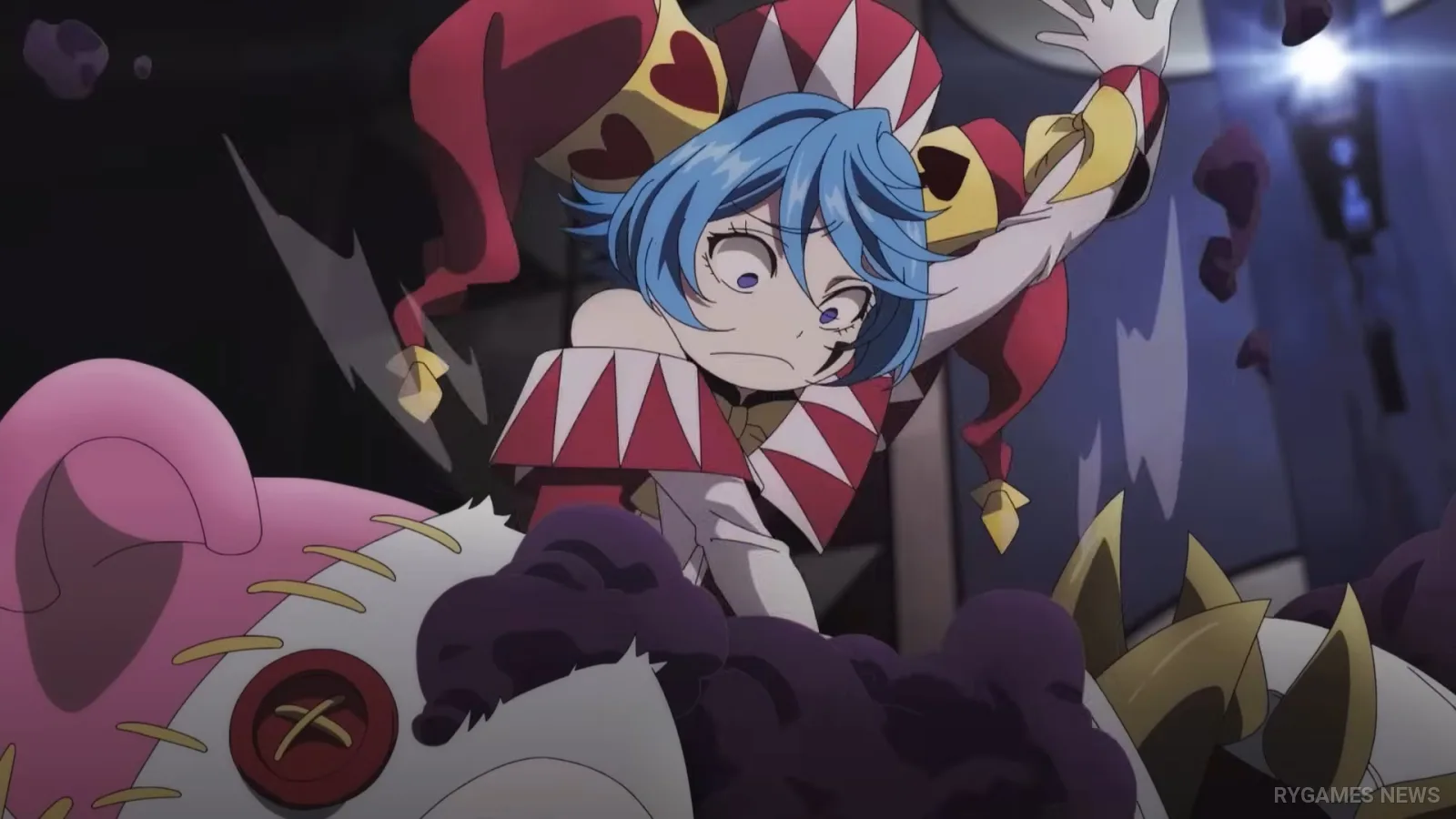 Cuplikan main PV kedua The Exiled Heavy Knight Knows How to Game the System - gambar 5