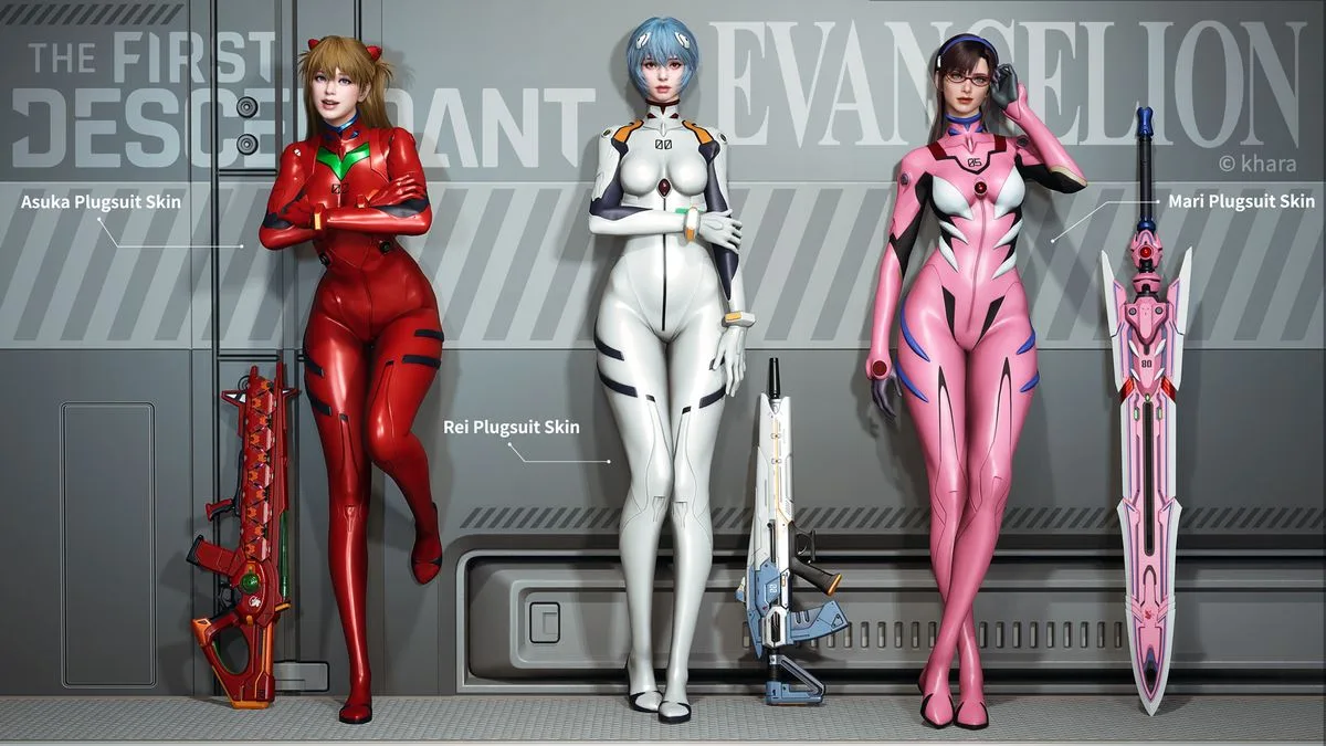 The First Descendant x Evangelion Hadir 18 Juni, Skin Rei, Asuka, dan Mari Siap Masuk Game - RYGAMES