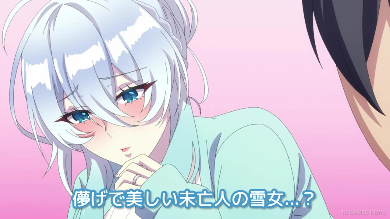 Cuplikan Character PV Mifuyu Yukino The Shy Snow Woman And The Cursed Ring - gambar 6