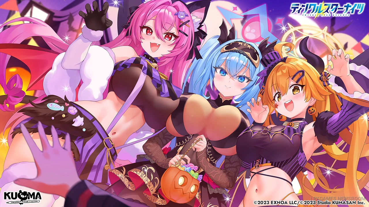 『ティンクルスターナイツ』登録者450万人突破記念ビジュアル