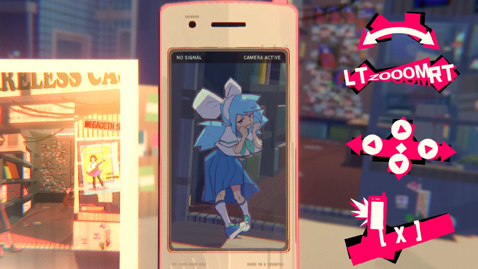 Deretan screenshot UNBEATABLE yang menampilkan Beat, band, panggung, gameplay rhythm, eksplorasi kota, visual anime hand-drawn, dan suasana dunia ketika musik dianggap ilegal - gambar 6