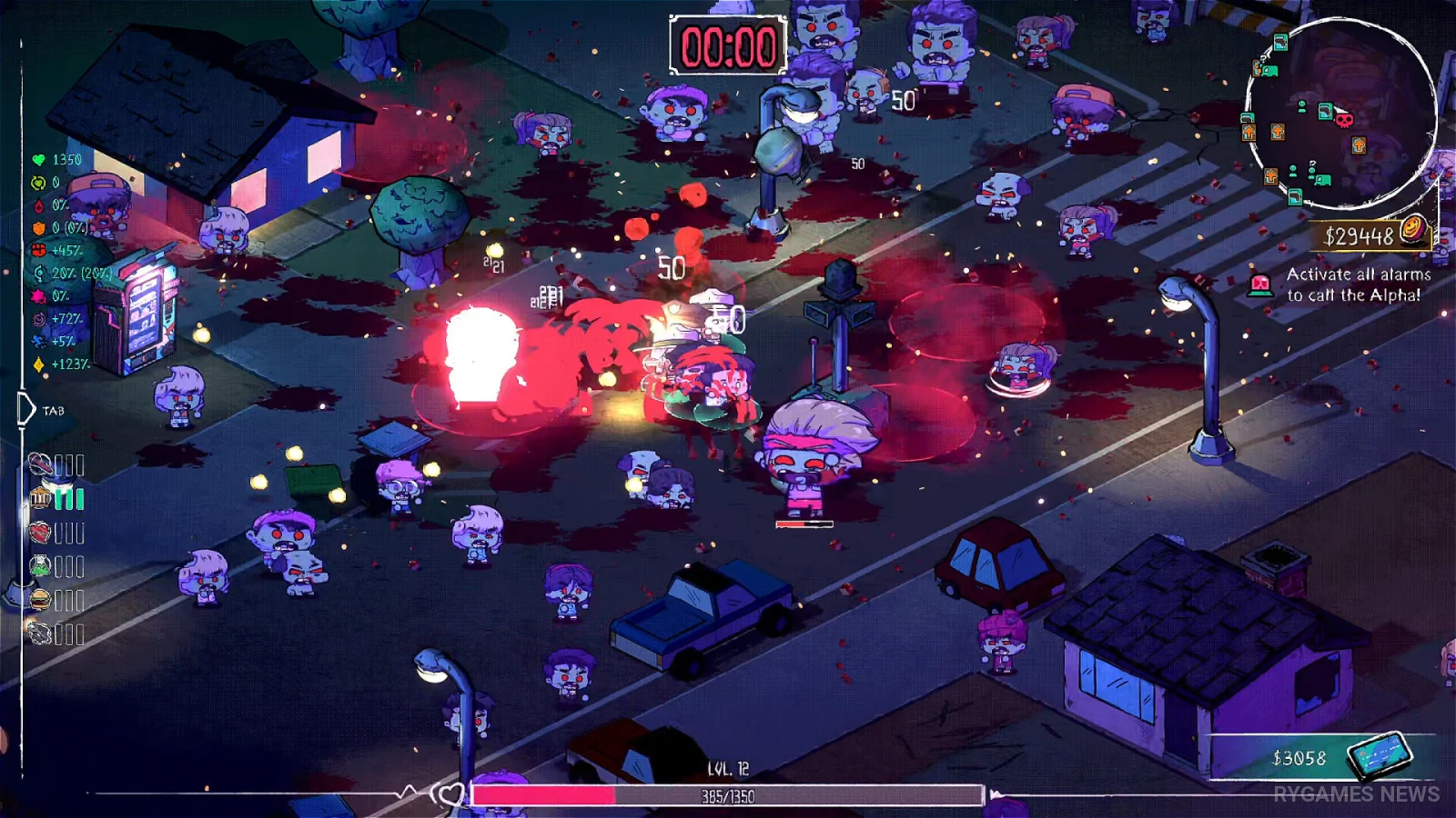 Screenshot gameplay Undead Night Crew dari Steam - gambar 2