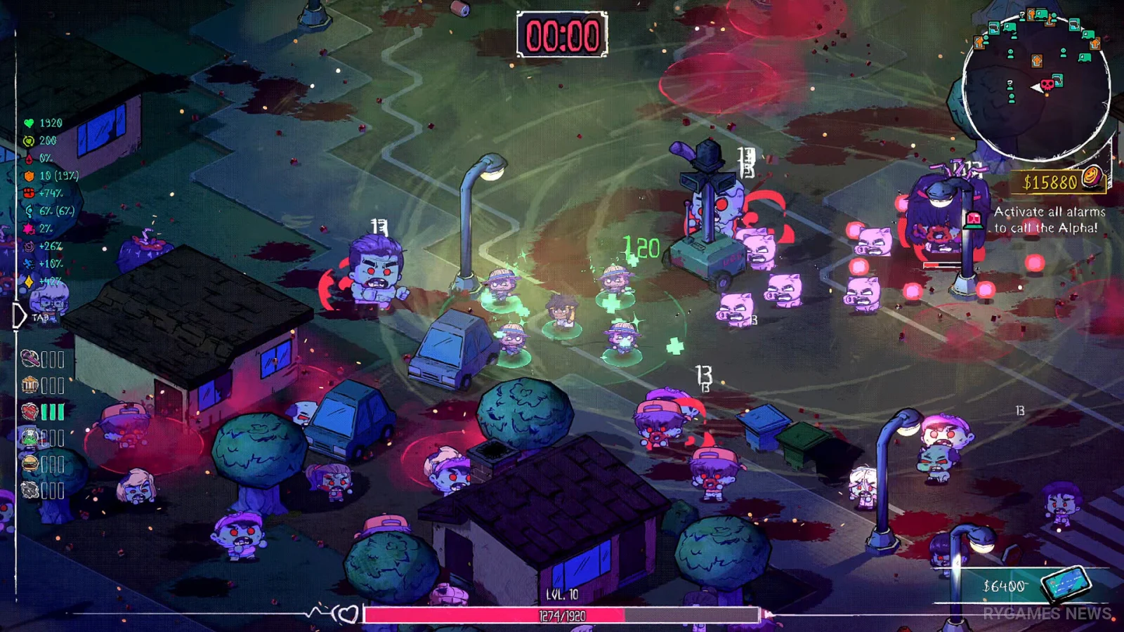 Screenshot gameplay Undead Night Crew dari Steam - gambar 7