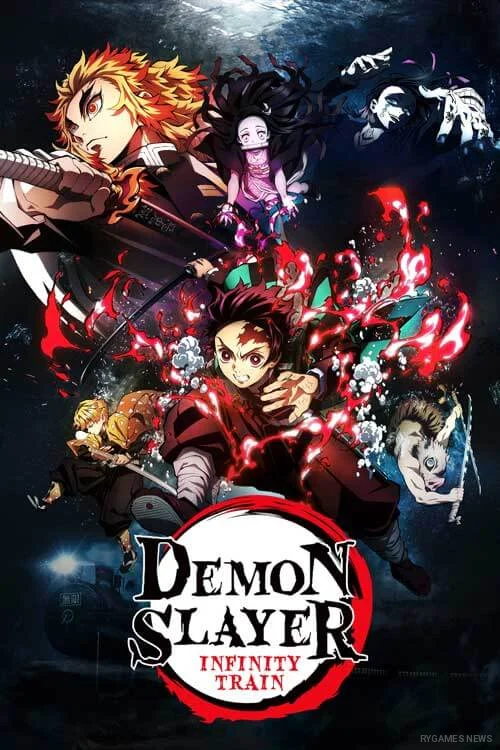 Key visual Demon Slayer Mugen Train Arc Movie dan Versi TV - gambar 2