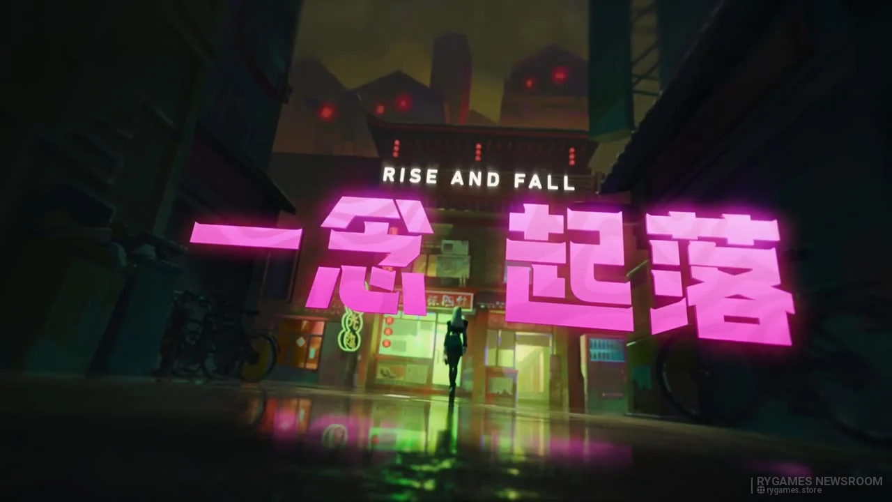「RISE AND FALL // Hush Agent Trailer - VALORANT」場面カット - gambar 2
