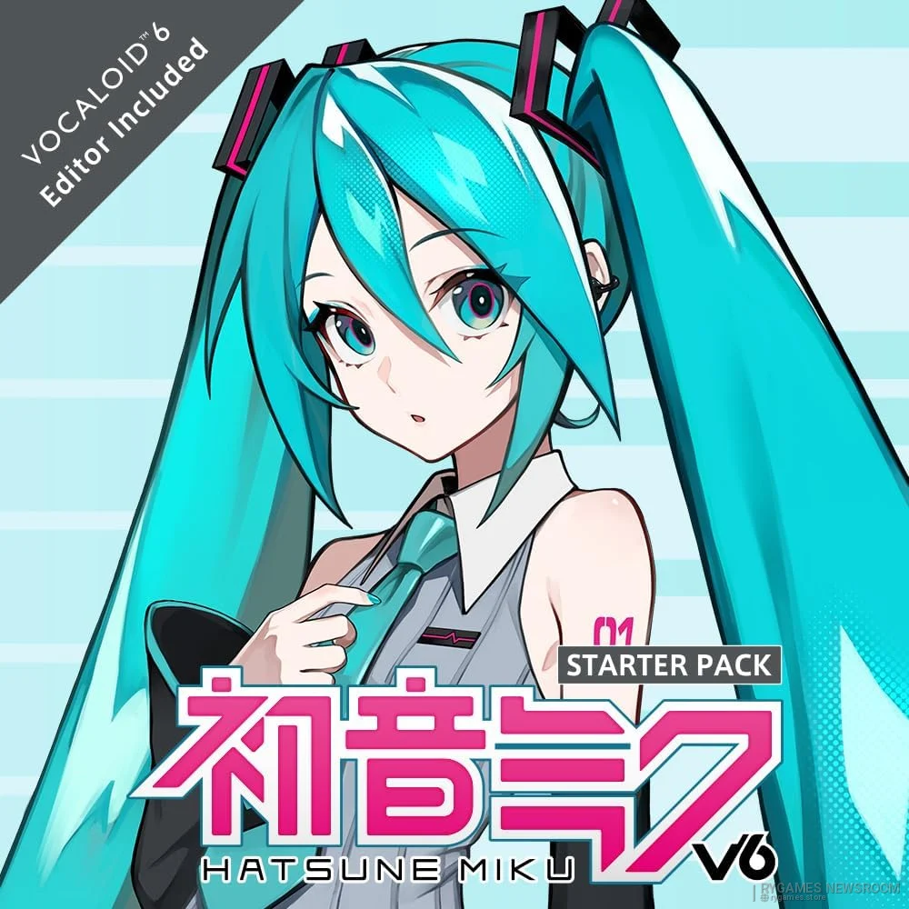 Official Hatsune Miku V6 Main Visual by LAM