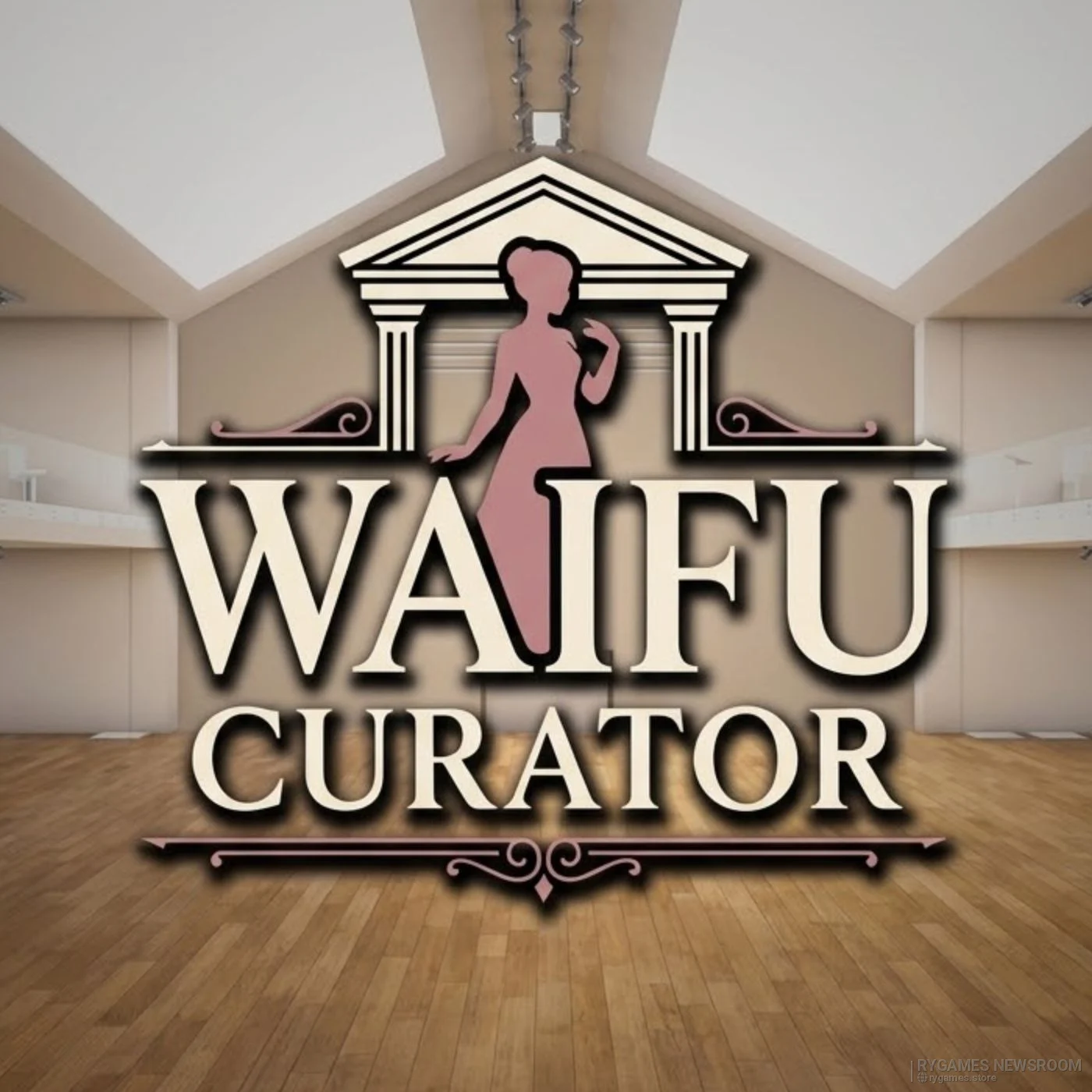 Official Waifu Curator Key Art