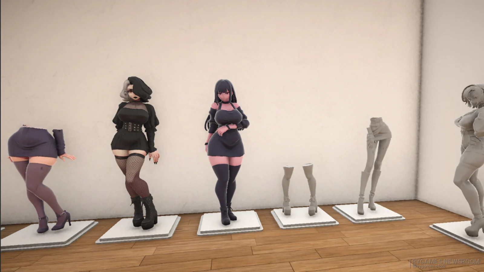 Waifu Curator gameplay screenshots from Steam - gambar 5