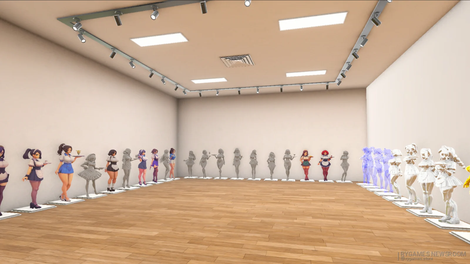 Waifu Curator gameplay screenshots from Steam - gambar 6